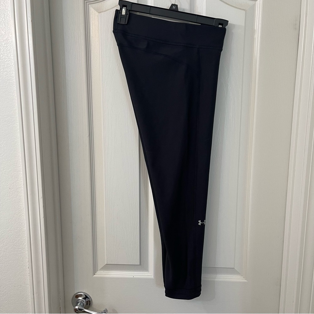 Under Armour Heatgear Compression Legging - Black.  Womens:  Large.